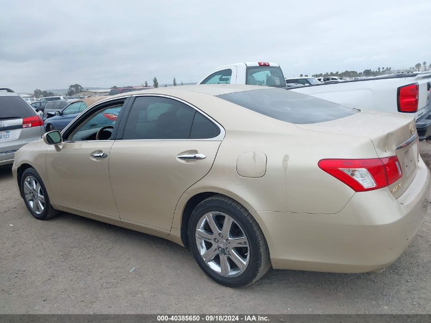 2008 Lexus Es 350 VIN: JTHBJ46G082215376 Lot: 40385650