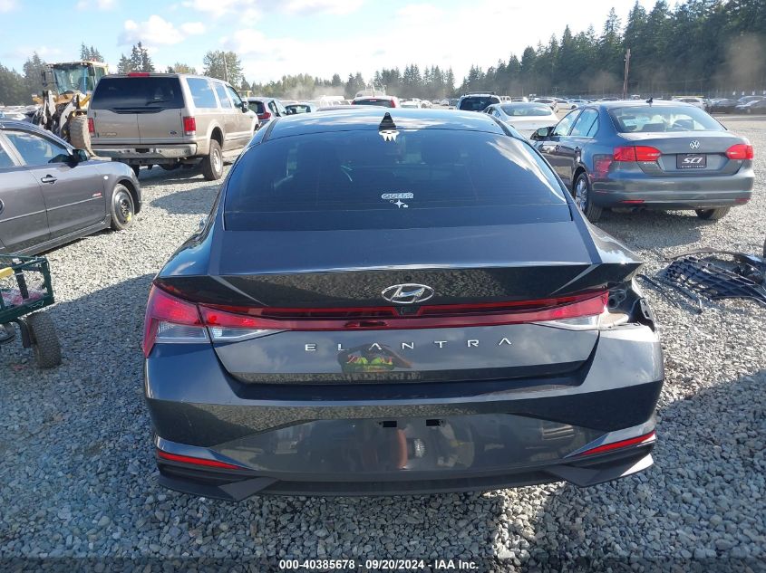 2021 Hyundai Elantra Sel VIN: 5NPLM4AG1MH001252 Lot: 40385678