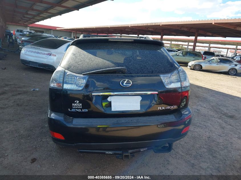 2008 Lexus Rx 400H VIN: JTJHW31UX82049496 Lot: 40385685