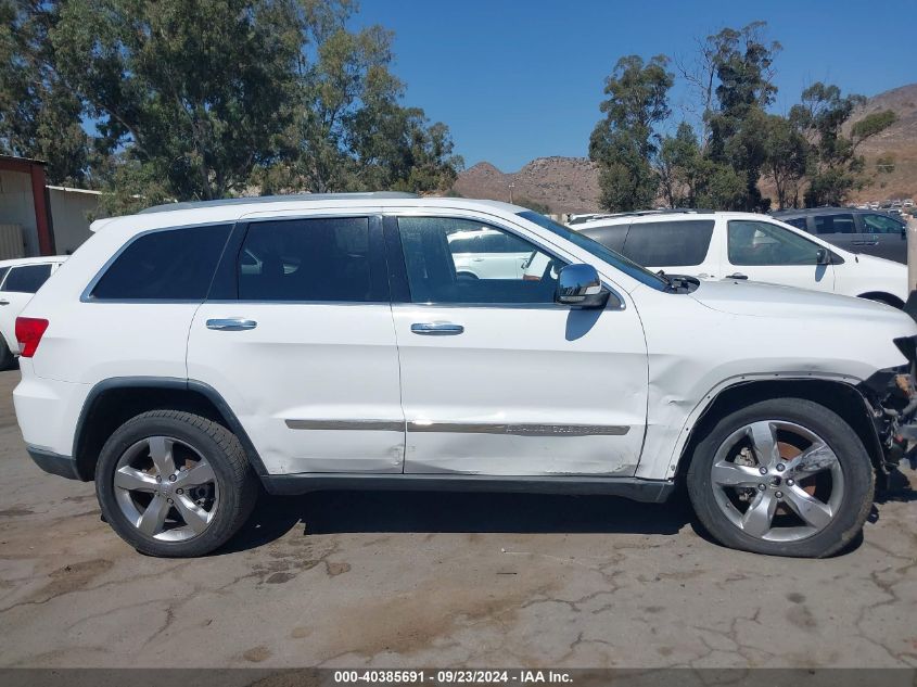 2013 Jeep Grand Cherokee Overland VIN: 1C4RJECG0DC526398 Lot: 40385691