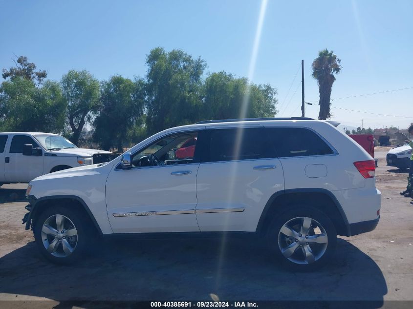 2013 Jeep Grand Cherokee Overland VIN: 1C4RJECG0DC526398 Lot: 40385691