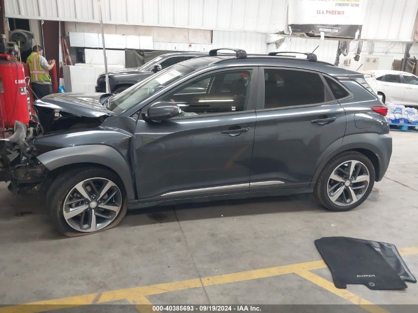 2018 Hyundai Kona Limited VIN: KM8K33A51JU172782 Lot: 40385693