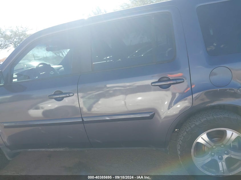 2015 HONDA PILOT SE - 5FNYF4H39FB032222