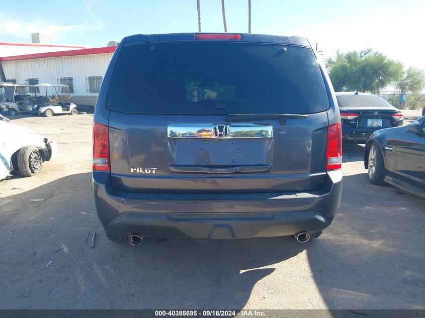 2015 HONDA PILOT SE - 5FNYF4H39FB032222