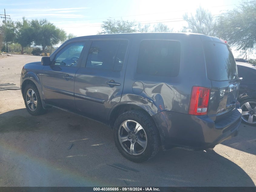 2015 HONDA PILOT SE - 5FNYF4H39FB032222