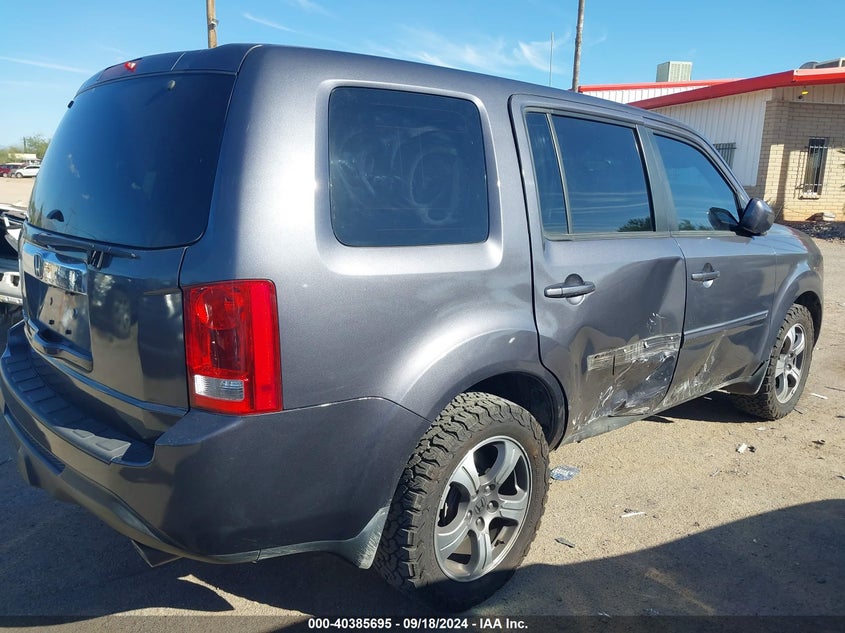 2015 HONDA PILOT SE - 5FNYF4H39FB032222