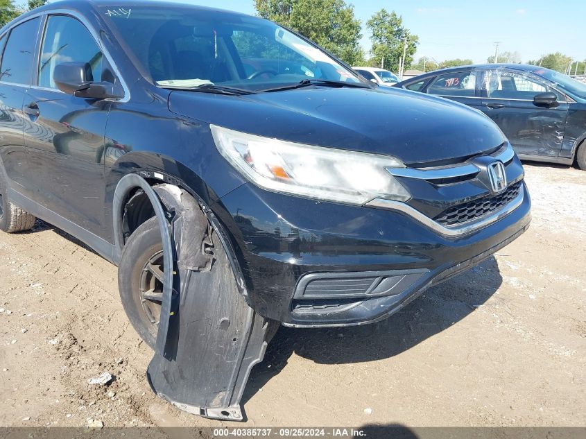 2015 Honda Cr-V Lx VIN: 5J6RM4H30FL028576 Lot: 40385737