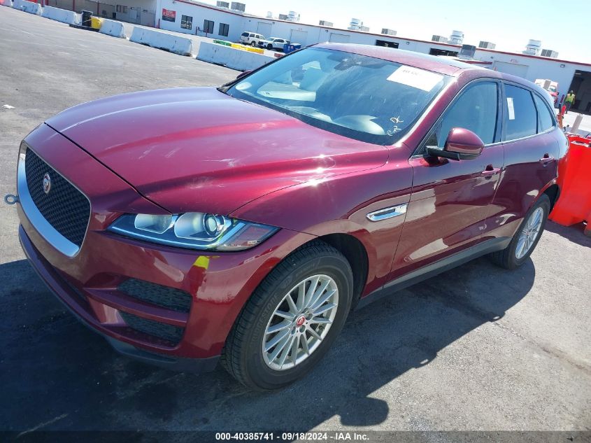 2017 Jaguar F-Pace 35T VIN: SADCS2BV9HA062597 Lot: 40385741