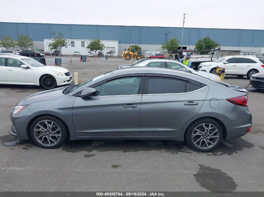 2019 Hyundai Elantra Limited VIN: 5NPD84LF0KH459939 Lot: 40385764