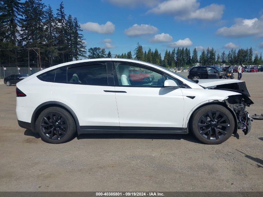 2023 Tesla Model X Dual Motor All-Wheel Drive/Standard Range VIN: 7SAXCDE5XPF371604 Lot: 40385801