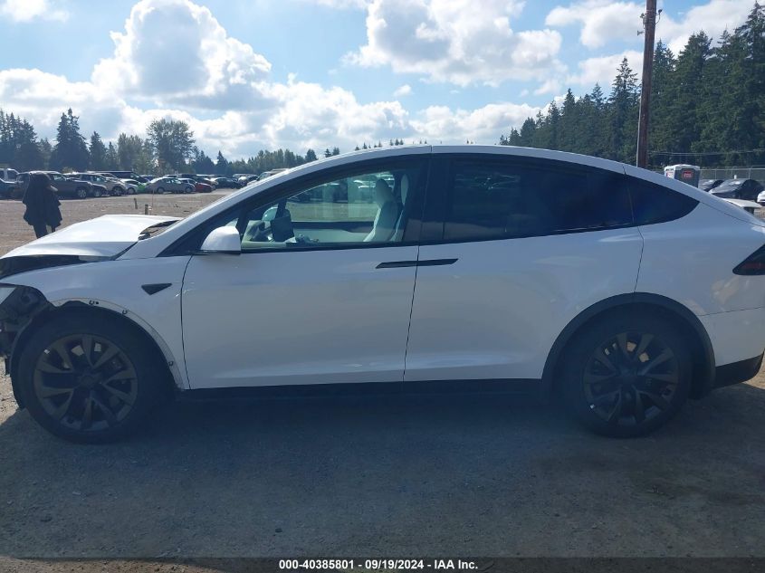 2023 Tesla Model X Dual Motor All-Wheel Drive/Standard Range VIN: 7SAXCDE5XPF371604 Lot: 40385801