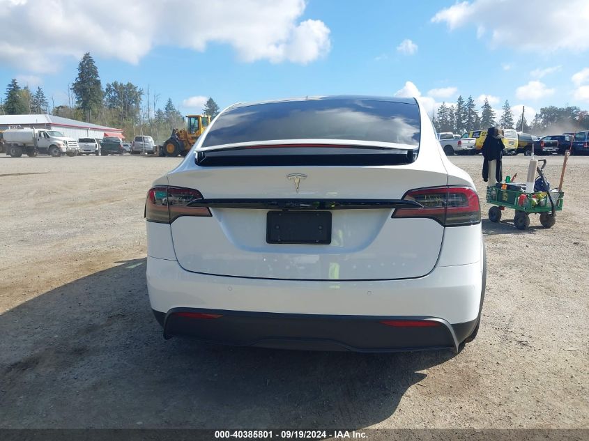 2023 Tesla Model X Dual Motor All-Wheel Drive/Standard Range VIN: 7SAXCDE5XPF371604 Lot: 40385801