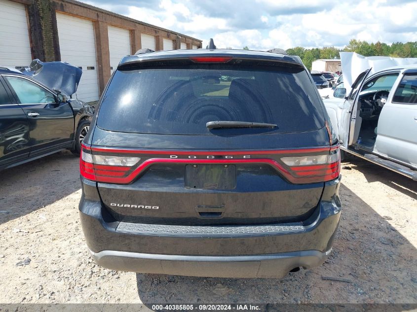 2015 Dodge Durango Sxt VIN: 1C4RDHAG1FC709162 Lot: 40385805