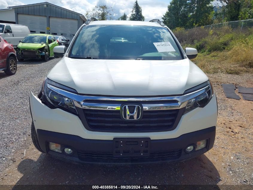 2018 Honda Ridgeline Rtl-T VIN: 5FPYK3F6XJB005422 Lot: 40385814