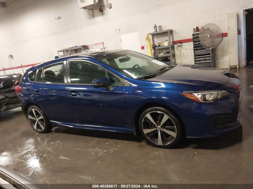 2017 Subaru Impreza 2.0I Sport VIN: 4S3GTAM6XH3748551 Lot: 40385817