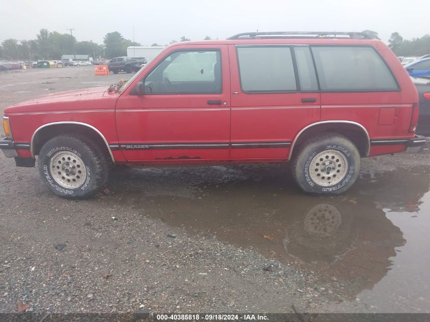 1994 Chevrolet Blazer S10 VIN: 1GNDT13W5R2110596 Lot: 40385818