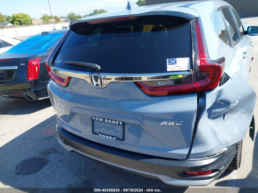 2020 HONDA CR-V AWD EX-L - 5J6RW2H84LA000720