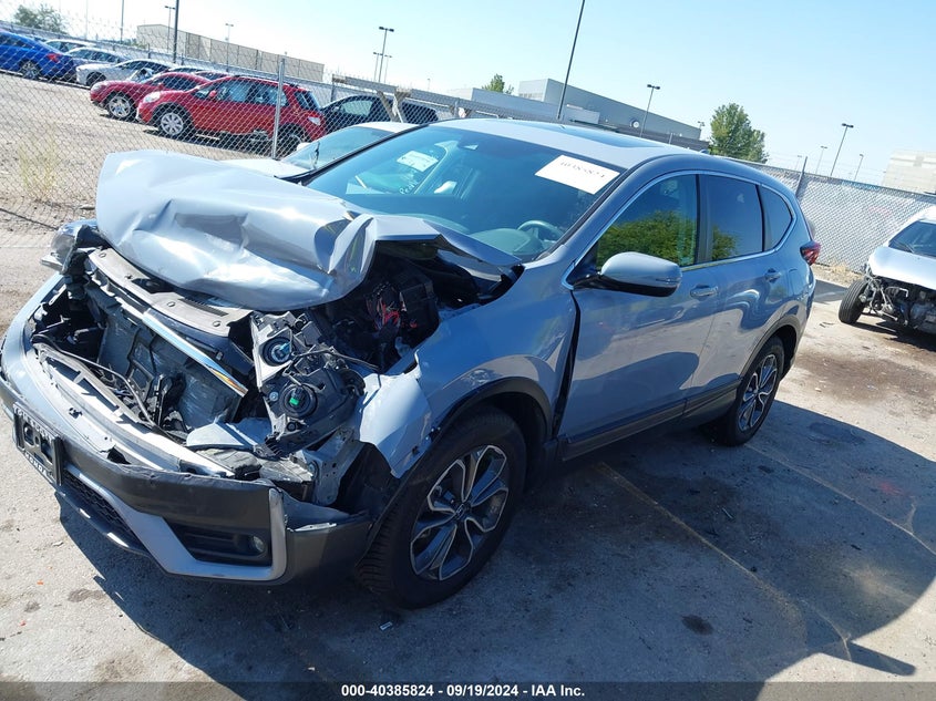 VIN 5J6RW2H84LA000720 2020 HONDA CR-V AWD EX-L