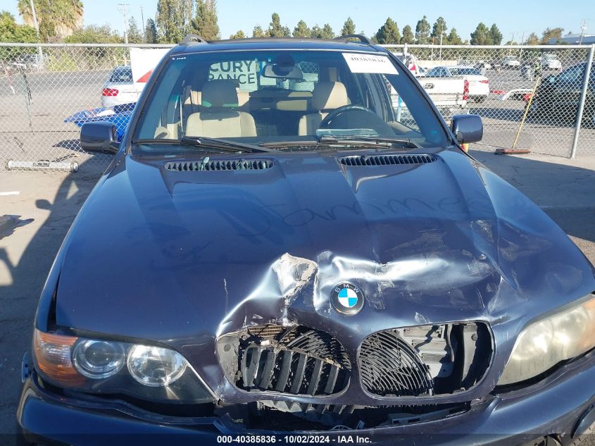 5UXFA13526LY39349 2006 BMW X5 3.0I