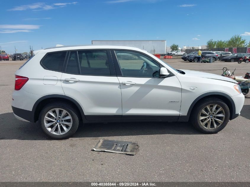 2014 BMW X3 xDrive28I VIN: 5UXWX9C51E0D29509 Lot: 40385844