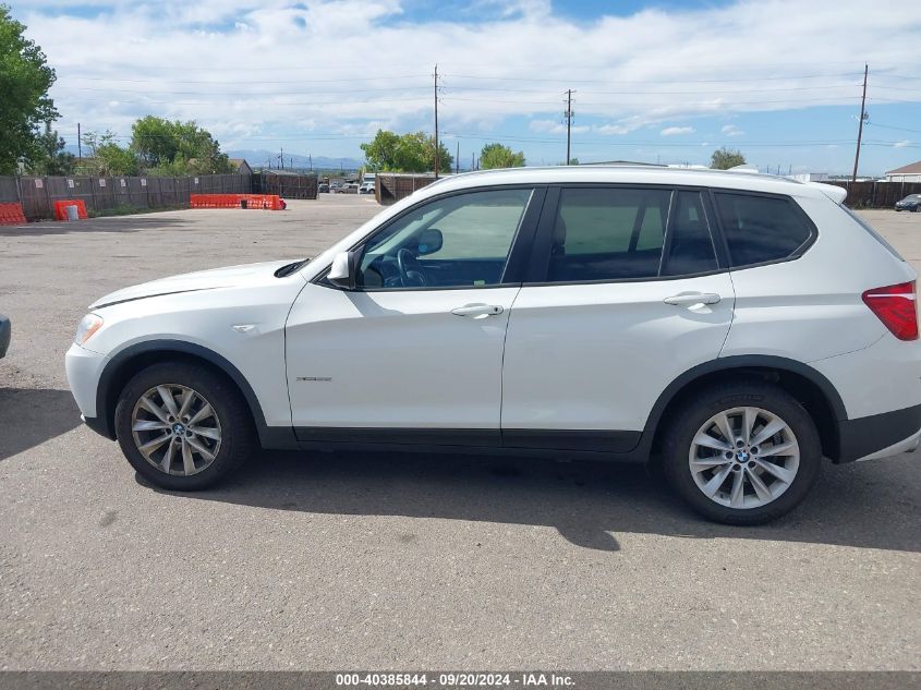 2014 BMW X3 xDrive28I VIN: 5UXWX9C51E0D29509 Lot: 40385844