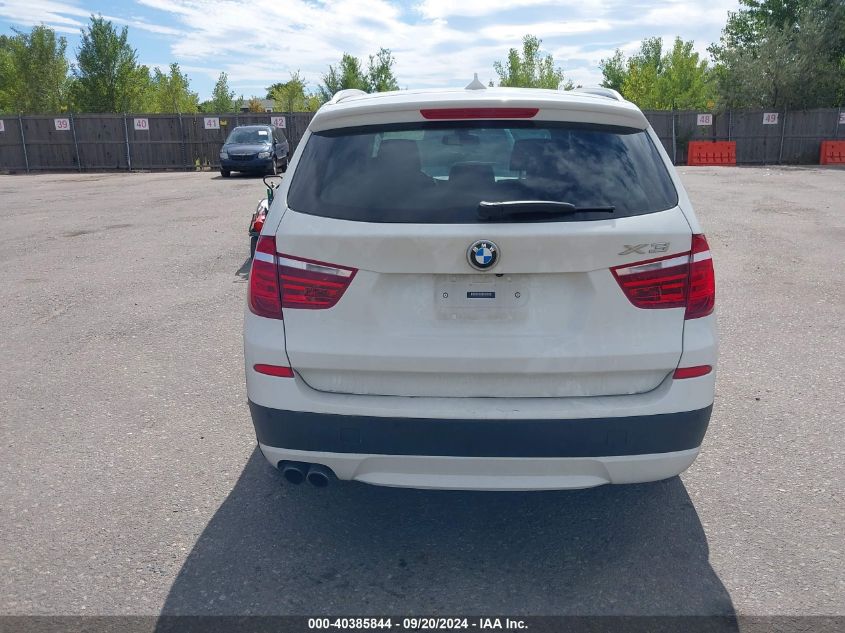 2014 BMW X3 xDrive28I VIN: 5UXWX9C51E0D29509 Lot: 40385844