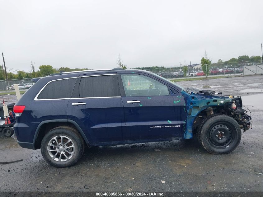 2016 Jeep Grand Cherokee Limited VIN: 1C4RJFBT7GC385502 Lot: 40385856