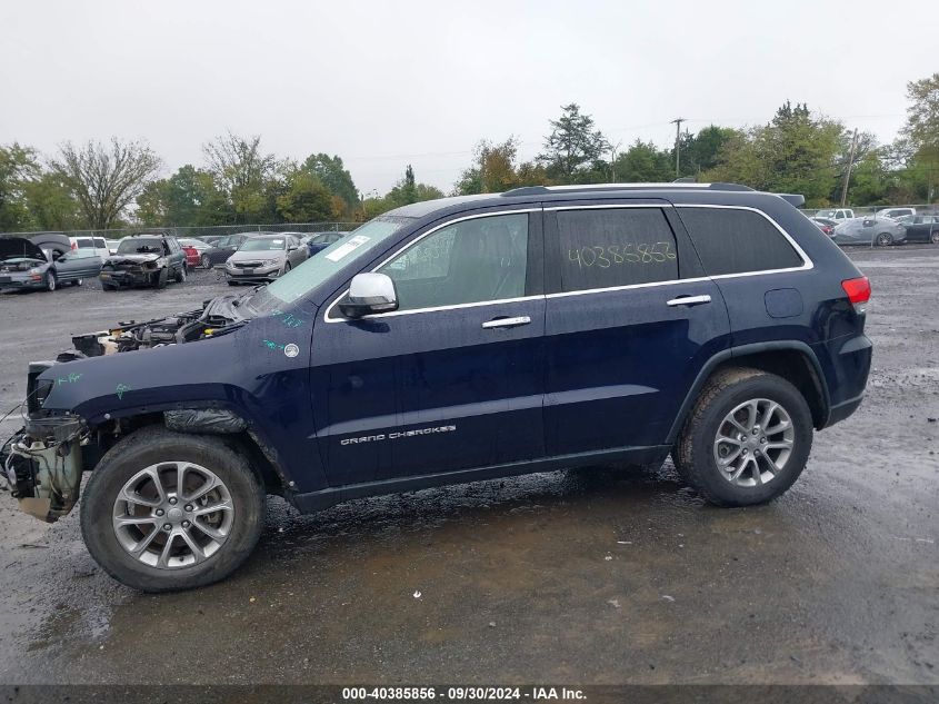 2016 Jeep Grand Cherokee Limited VIN: 1C4RJFBT7GC385502 Lot: 40385856