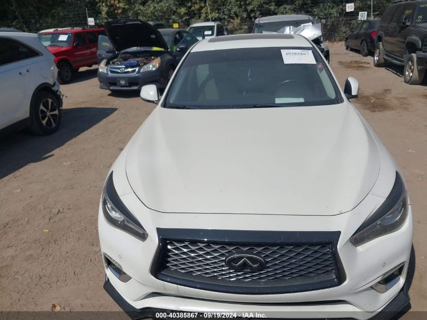 2018 Infiniti Q50 3.0T Luxe VIN: JN1EV7AP8JM358553 Lot: 40385867