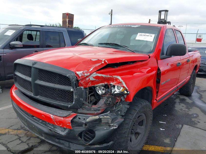 2002 Dodge Ram 1500 St VIN: 1D7HA18N12S593547 Lot: 40385876