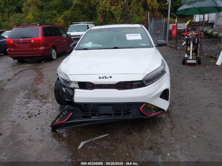 2022 Kia Forte Gt VIN: 3KPF44AC9NE460058 Lot: 40385898