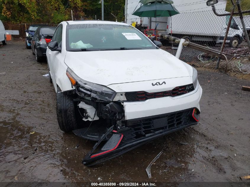 2022 Kia Forte Gt VIN: 3KPF44AC9NE460058 Lot: 40385898