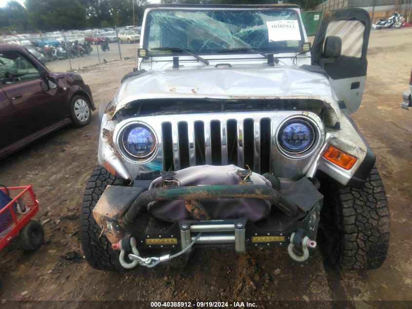 2003 Jeep Wrangler X VIN: 1J4FA39S73P316448 Lot: 40385912