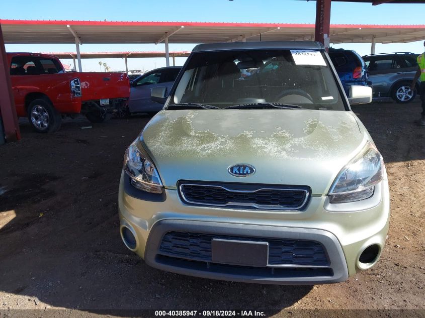 2012 Kia Soul VIN: KNDJT2A52C7378303 Lot: 40385947