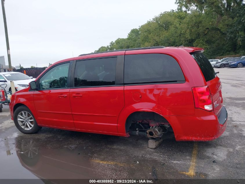 2015 Dodge Grand Caravan Sxt VIN: 2C4RDGCG9FR603833 Lot: 40385952