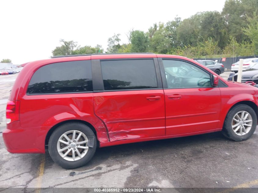 2015 Dodge Grand Caravan Sxt VIN: 2C4RDGCG9FR603833 Lot: 40385952