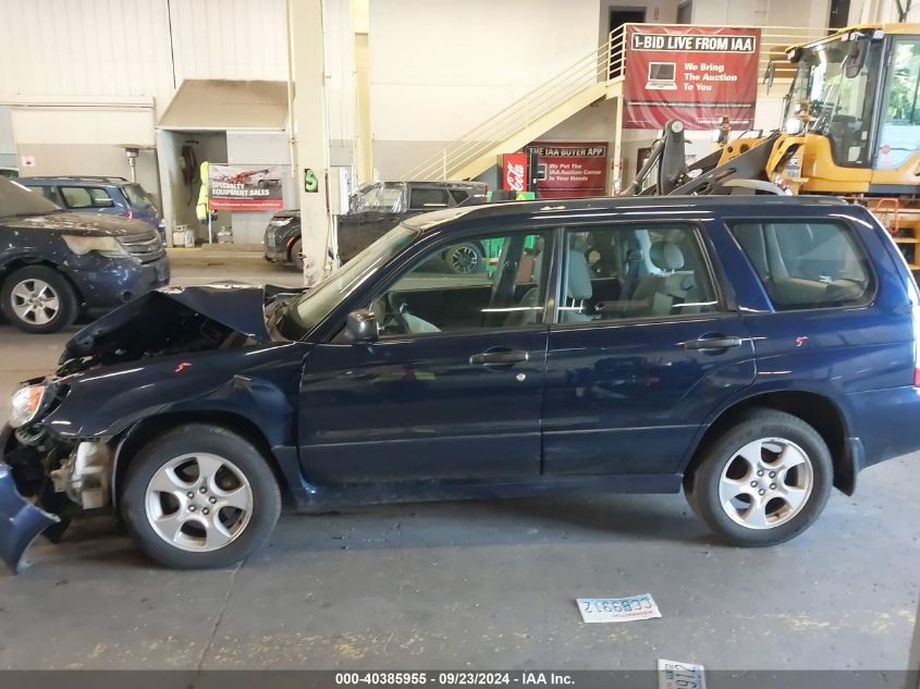 2006 Subaru Forester 2.5X VIN: JF1SG63696G713377 Lot: 40385955