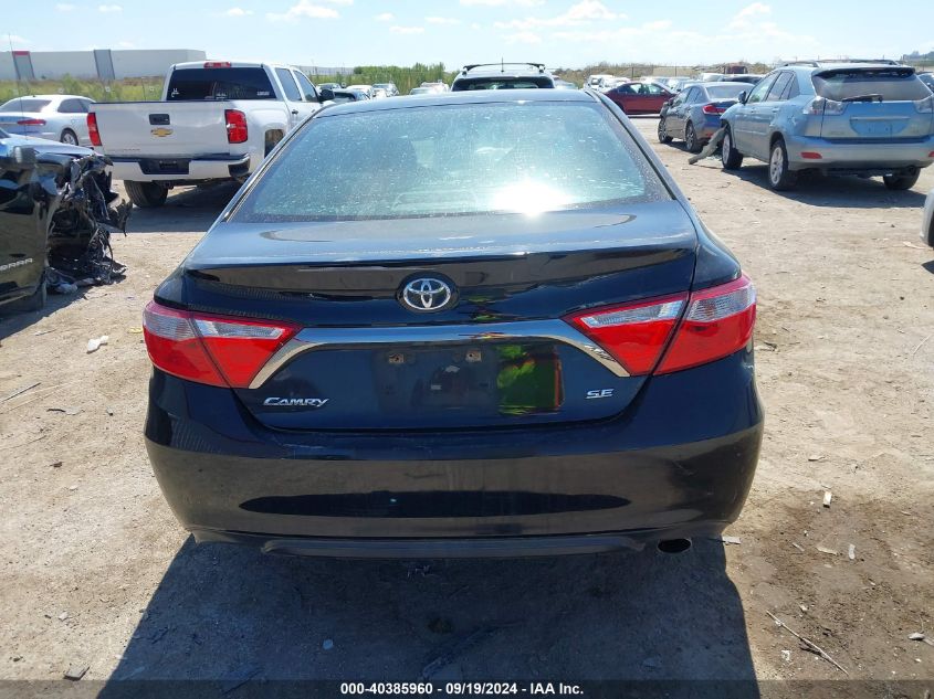 2016 Toyota Camry Se VIN: 4T1BF1FK4GU215823 Lot: 40385960