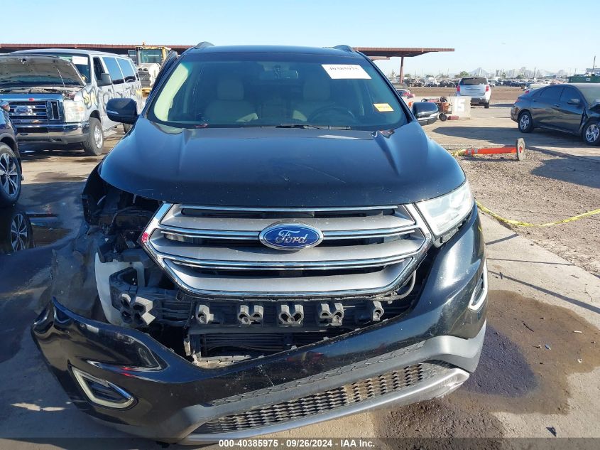 2017 Ford Edge Sel VIN: 2FMPK3J95HBB97048 Lot: 40385975