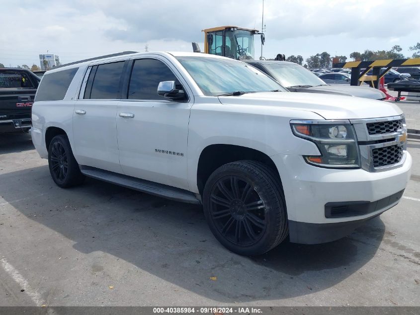 2015 Chevrolet Suburban 1500 Lt VIN: 1GNSCJKCXFR190060 Lot: 40385984