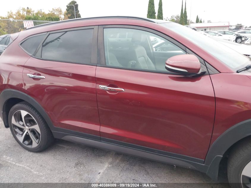 KM8J33A29GU179344 2016 Hyundai Tucson Limited