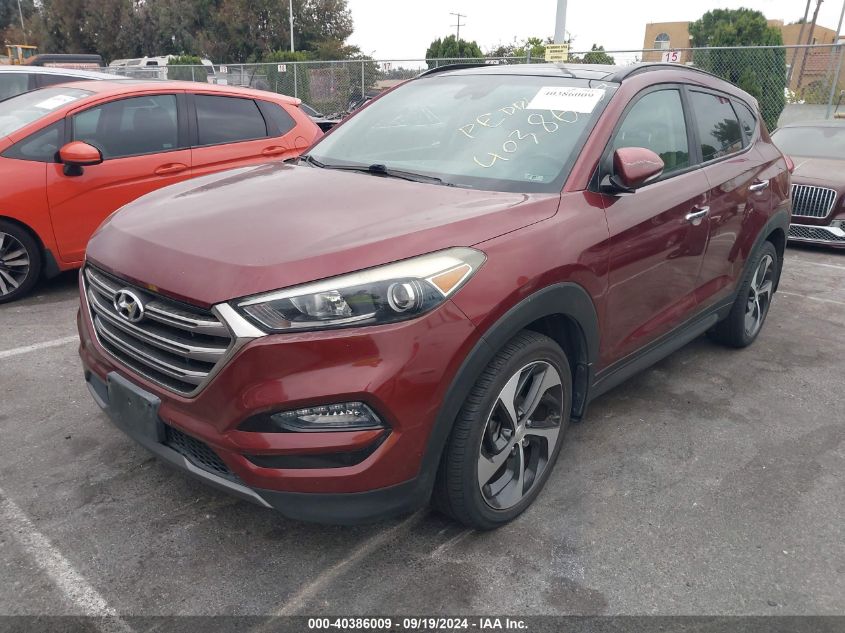 KM8J33A29GU179344 2016 Hyundai Tucson Limited