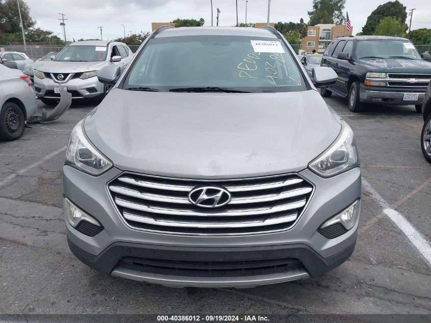 2016 Hyundai Santa Fe Se VIN: KM8SMDHF3GU155380 Lot: 40386012