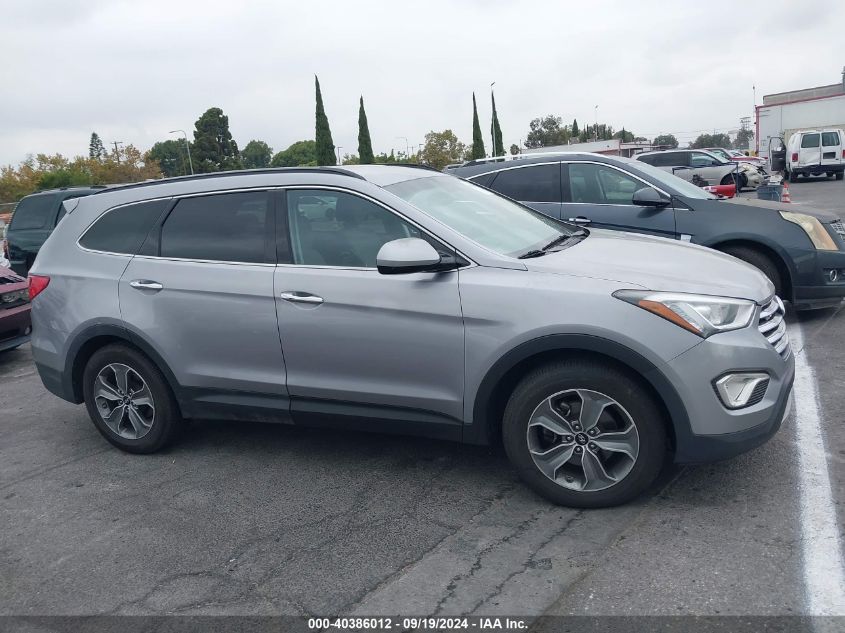 2016 Hyundai Santa Fe Se VIN: KM8SMDHF3GU155380 Lot: 40386012