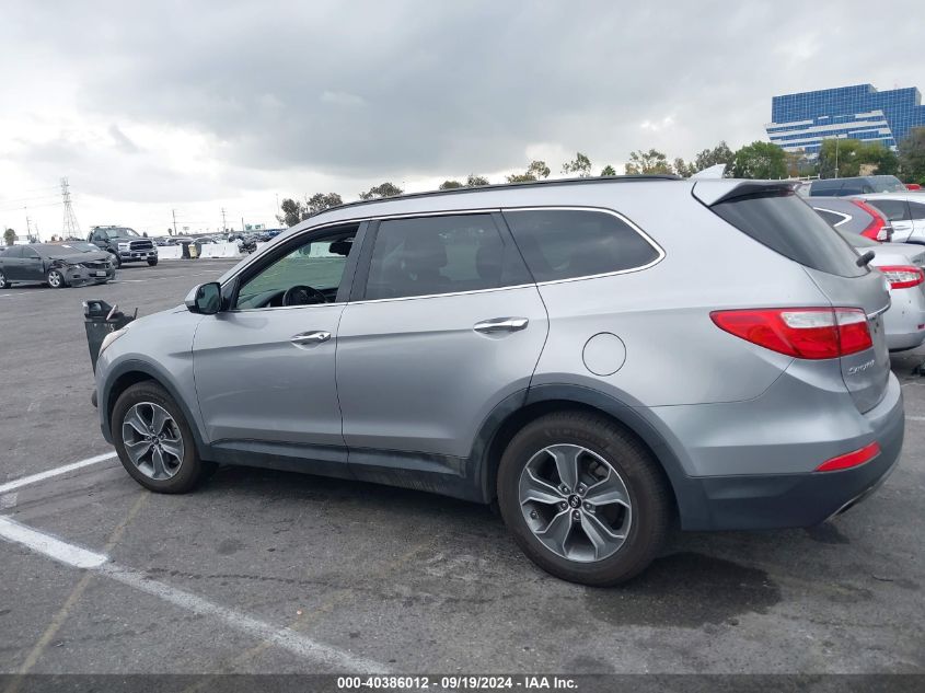 2016 Hyundai Santa Fe Se VIN: KM8SMDHF3GU155380 Lot: 40386012