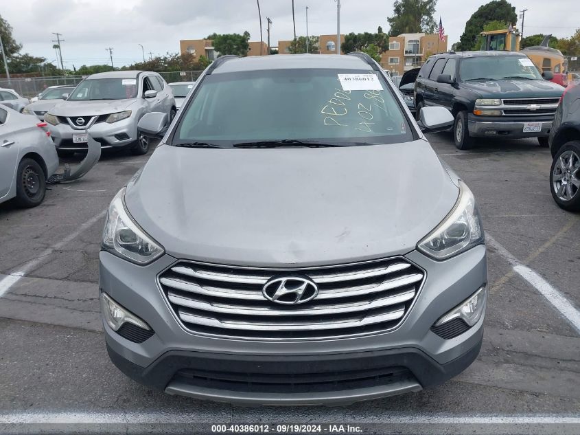 2016 Hyundai Santa Fe Se VIN: KM8SMDHF3GU155380 Lot: 40386012