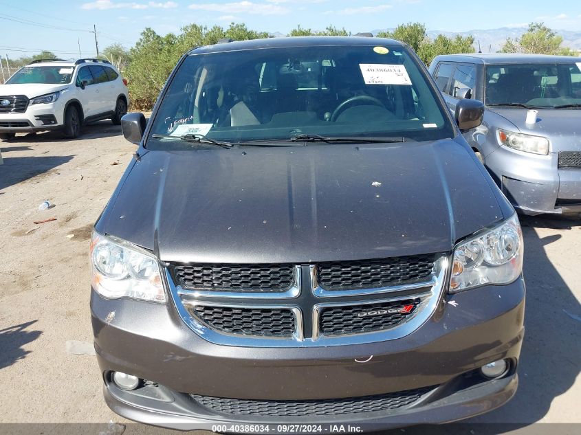 2016 Dodge Grand Caravan Sxt VIN: 2C4RDGCG1GR155492 Lot: 40386034