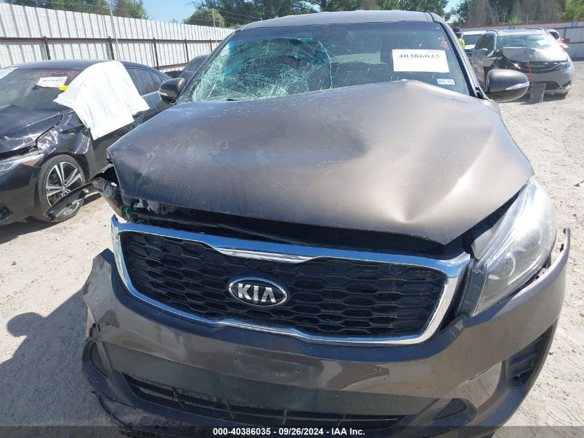 2019 Kia Sorento 3.3L Lx VIN: 5XYPG4A5XKG559452 Lot: 40386035