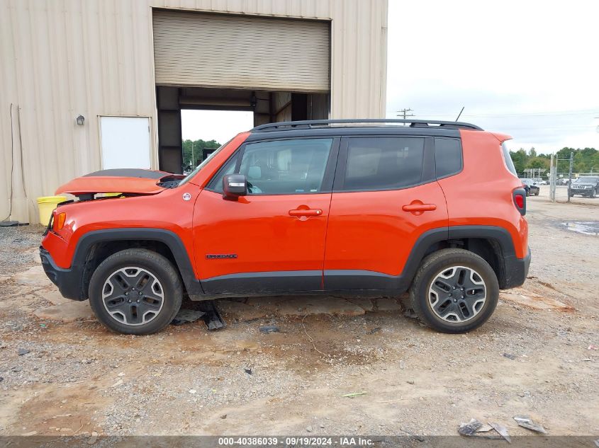 2017 Jeep Renegade Trailhawk 4X4 VIN: ZACCJBCB6HPF41305 Lot: 40386039