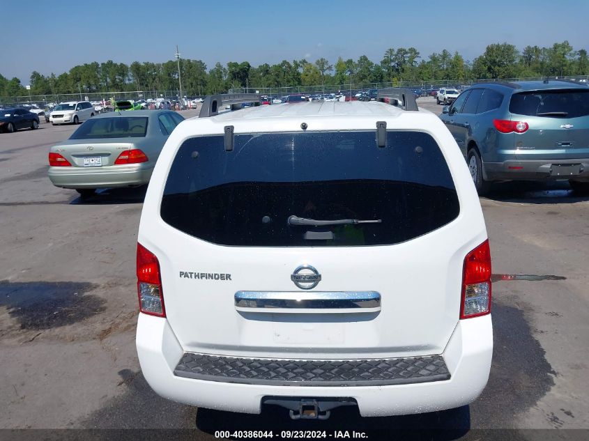 2012 Nissan Pathfinder Sv VIN: 5N1AR1NN8CC604561 Lot: 40386044